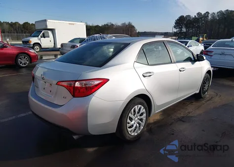 2018 Toyota Corolla Le из США, поврежденный, VIN 5YFBURHE6JP823718